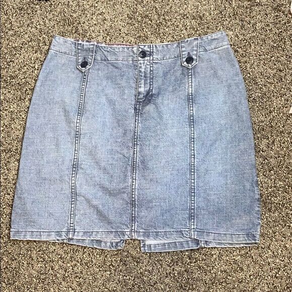 Tommy Hilfiger Denim Skirt Sz L - Picture 3 of 9
